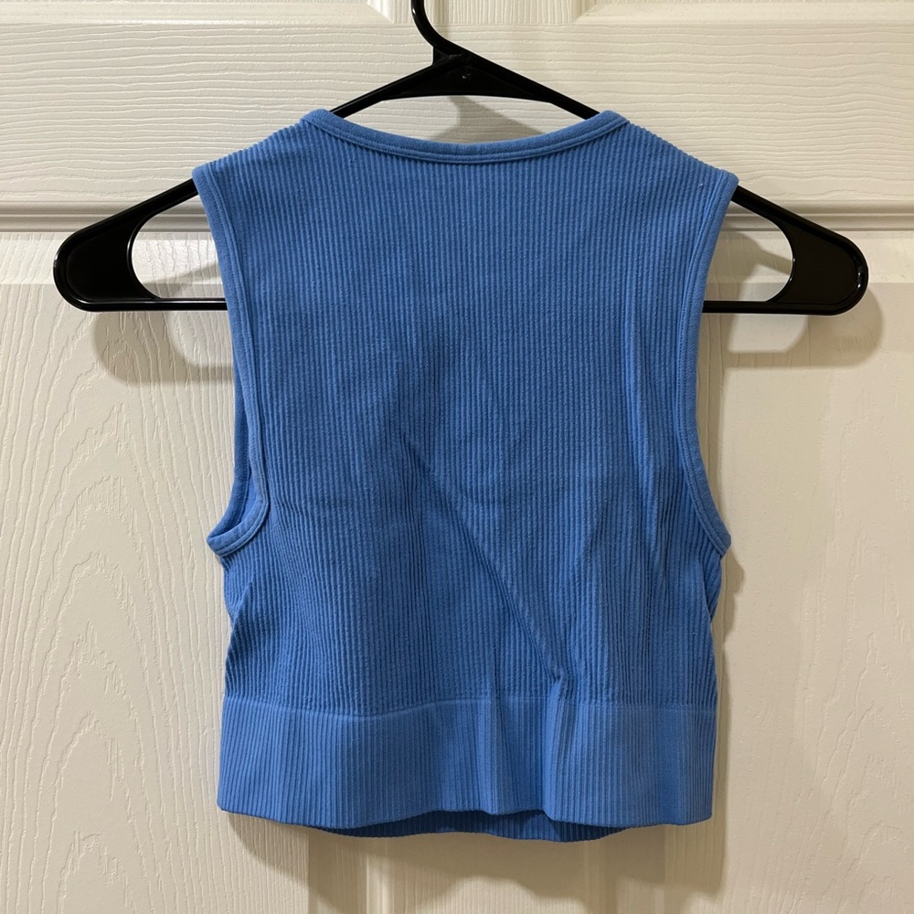 Garage Ripped Cropped Tank - Picture 3 of 3